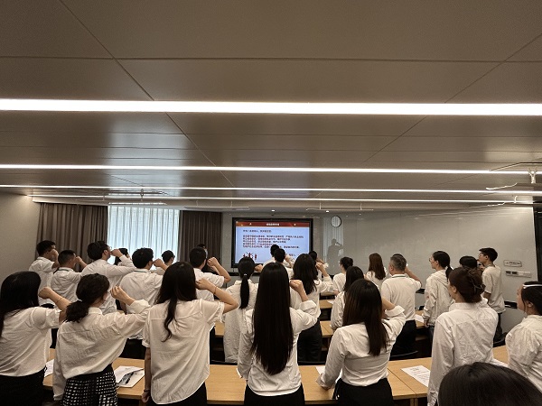誠信為基，專業(yè)為本—四川中砝開展誠信宣誓活動(dòng)